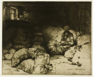 Prodejce spících hadrů od Donald Shaw MacLaughlan