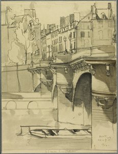 Pohled na Pont Neuf od Donald Shaw MacLaughlan