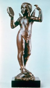 Anděl s tamburínou, 1429 od Donatello