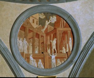 Nanebevstoupení svatého Jana Evangelisty od Donatello