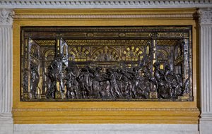 Basreliéf (bronz) od Donatello