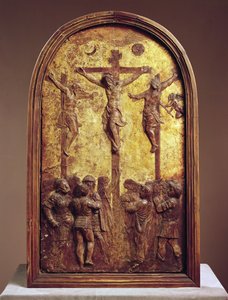Ukřižování, třetí čtvrtina 15. století nebo papírmašé z 19. století od Donatello