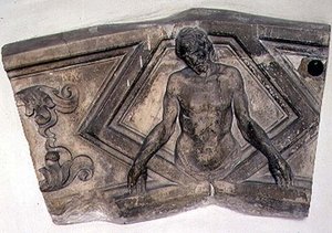 Mrtvý Kristus (terakota) od Donatello