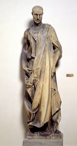 Prorok Habakuk (Lo Zuccone) cca 1423-36 (mramor)