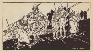 The Wise Men of Gotham , anglický lidový příběh (litho)