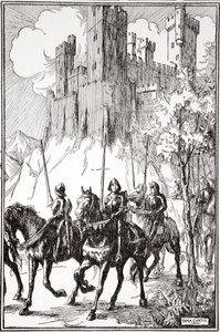 „Sir Galahad v opatství“, 1905. od Dora Curtis