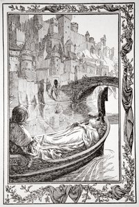„Člun plul po řece“, 1905. od Dora Curtis