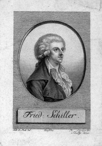 Portrét Friedricha von Schillera 1759-1805 od Dora Stock