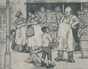 Marketing v Suburbia, 1920 od Doris Davis