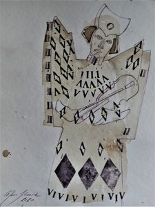 Andělský geometrický hudebník od Doris Schmitz