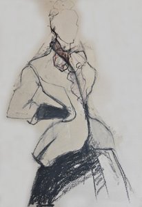Elegantní módní skica od Doris Schmitz
