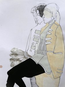 Elegantní historický pár od Doris Schmitz