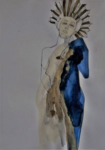 Elegantní žena se slunečními paprsky od Doris Schmitz