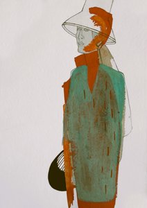 Postava v moderním módním stylu od Doris Schmitz