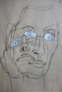 Portrét s více očima od Doris Schmitz