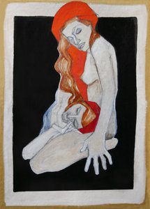 Smutné rudé objetí od Doris Schmitz