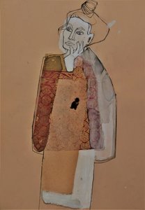 Abstrakt „Promyšlená žena“