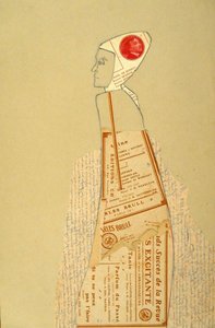 Profil vintage papíru od Doris Schmitz