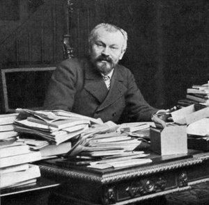 Jules Lemaitre , francouzský kritik a dramatik, konec 19. století.