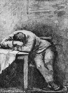 Bez práce, 1890