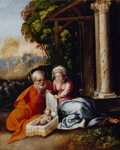 Svatá rodina od Dosso Dossi