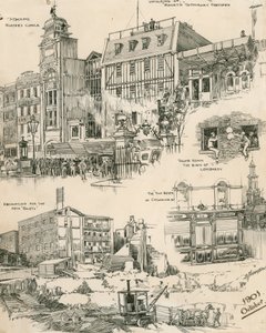 Náčrty Londýna z října 1901 (rytina) od Douglas Macpherson