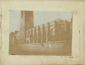 Kaple sv. Salvátora, St. Andrews z jihozápadu.