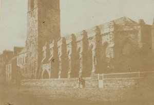 Kaple sv. Salvátora, St. Andrews z jihozápadu.