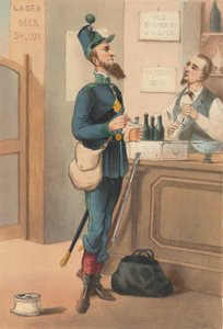 Spojené státy americké - Lovci na nohou, 1865. od Draner