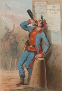 Spojené státy americké 1865 – New-York Fire-Brigade Zouaves, 1865. od Draner