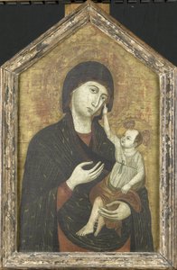 Marie s dítětem od Duccio di Buoninsigna (copy after)