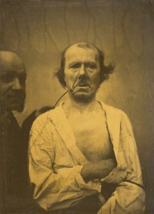 Uvolněný výraz vlevo, Znechucení vpravo, 1854-1856, vytištěno 1862.