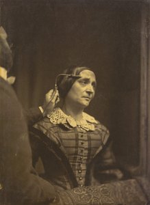Pozor, pozorný pohled vlevo, Bolestná pozornost vpravo, 1854-1856, tištěno 1862.