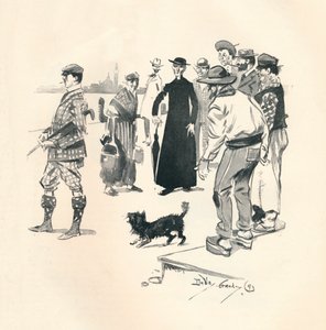 Knickerbockers v Benátkách, 1893, 1894 od Dudley Hardy