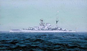 HMS Queen Elizabeth od Duff Tollemache