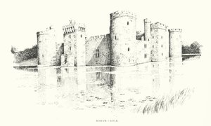 Bodiam Castle (litografie)