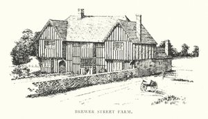 Brewer Street Farm (litografie) od Duncan Moul