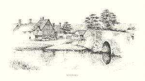 Eynsford (litografie) od Duncan Moul