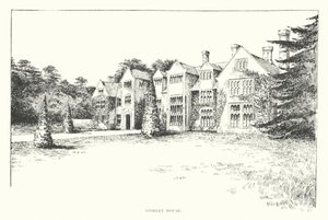 Loseley House (litografie) od Duncan Moul