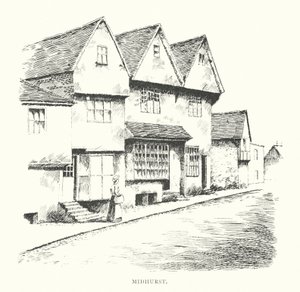 Midhurst (litografie) od Duncan Moul