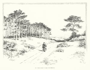 Na silnici u Hindheadu (litografie) od Duncan Moul