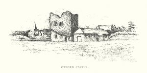 Hrad Otford (litografie) od Duncan Moul