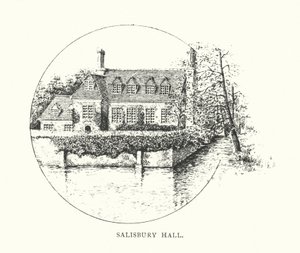 Salisbury Hall (litografie) od Duncan Moul
