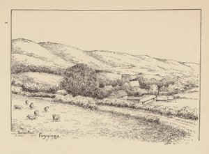 Sussex: Poynings (litografie)