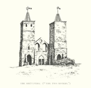 The Reculvers, "The Two Sisters" (litografie)