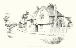 "Běžící kůň", Leatherhead (litografie)