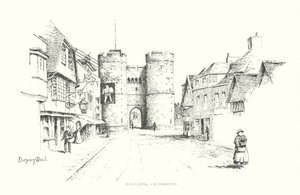 Westgate, Canterbury (litografie)