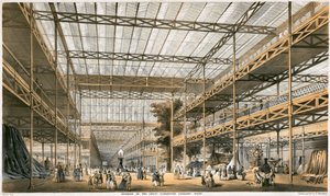 Velká výstava, Crystal Palace, Hyde Park, Londýn, 1851 od Durond
