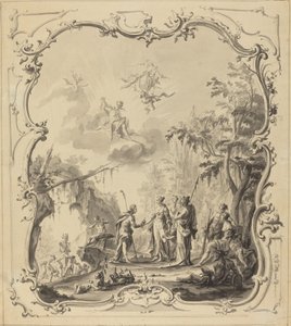 Soud z Paříže od Dutch 18th Century