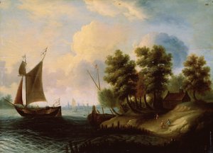 Mořská krajina, 17. století od Dutch Master